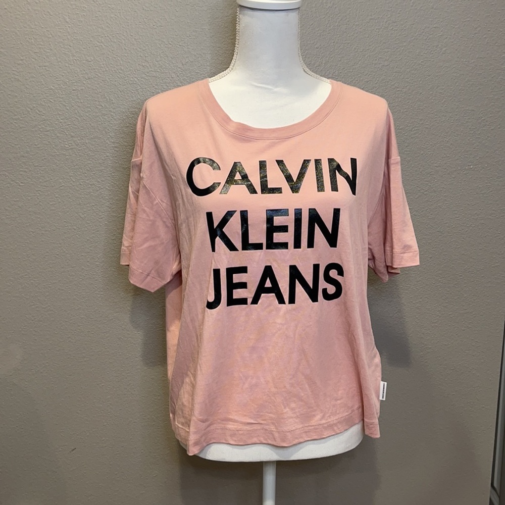 Calvin Klein Womens Boxy Tee